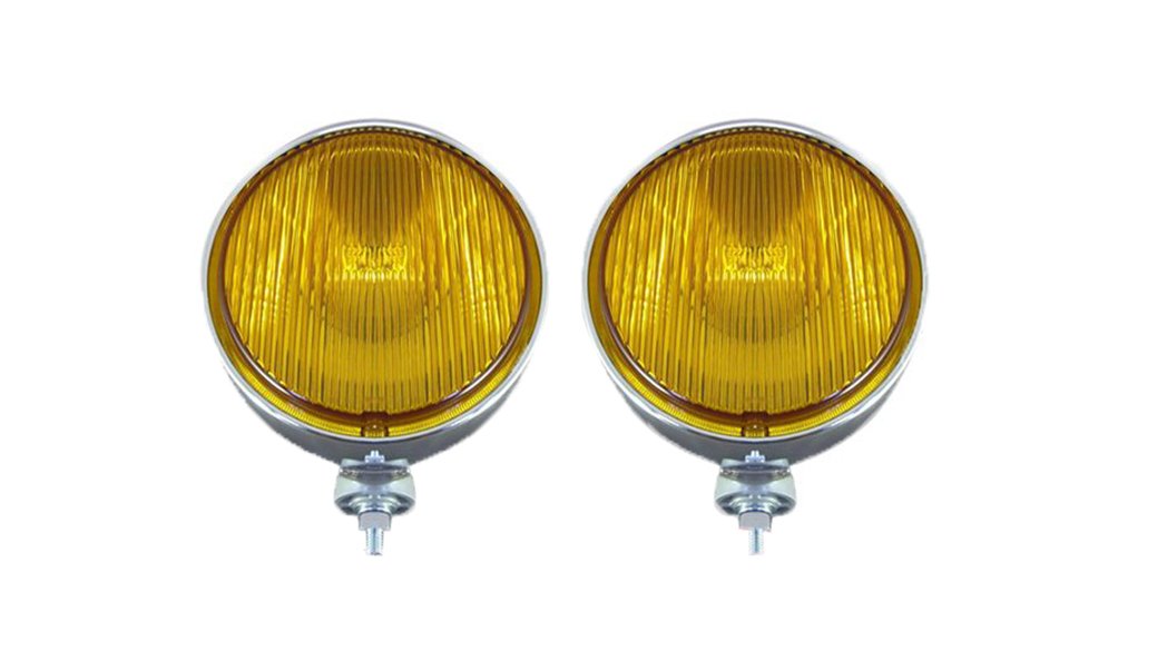 20φ 100W レトロ仕様 フォグランプ ハロゲンタイプ 2個セット イエロー 楽天市場】径20φ 100W 24V レトロ仕様 フォグランプ ハロゲン