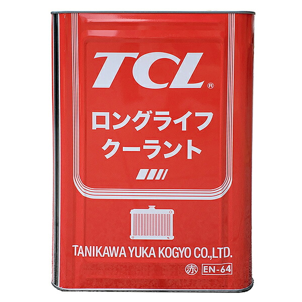 【最大7,500円OFFクーポン 7/18～】谷川油化製 TLC クーラント レッド（赤） 18L ブライトカラー EN-64 2種合格品 ロングライフクーラント 不凍液 ラジエータ冷却水 パーツキング｜パーツキング店