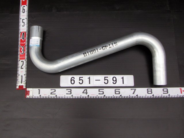 【最大7,500円OFFクーポン 7/18~】YSK(山脇産業) テールパイプ 651-591日野 レンジャー FF1J FG1J GK1J GC7J S1743-18810 17431-8810 パーツキング|パーツキング店