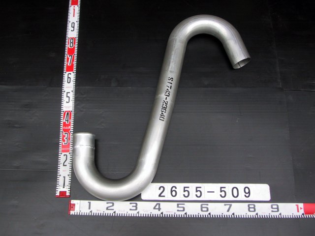 【最大7,500円OFFクーポン 7/18～】YSK（山脇産業） テールパイプ 2655-509日野 大型 FC FD8J FD7J FG8J GK8J S1743-23640 17432-3640 パーツキング｜パーツキング店