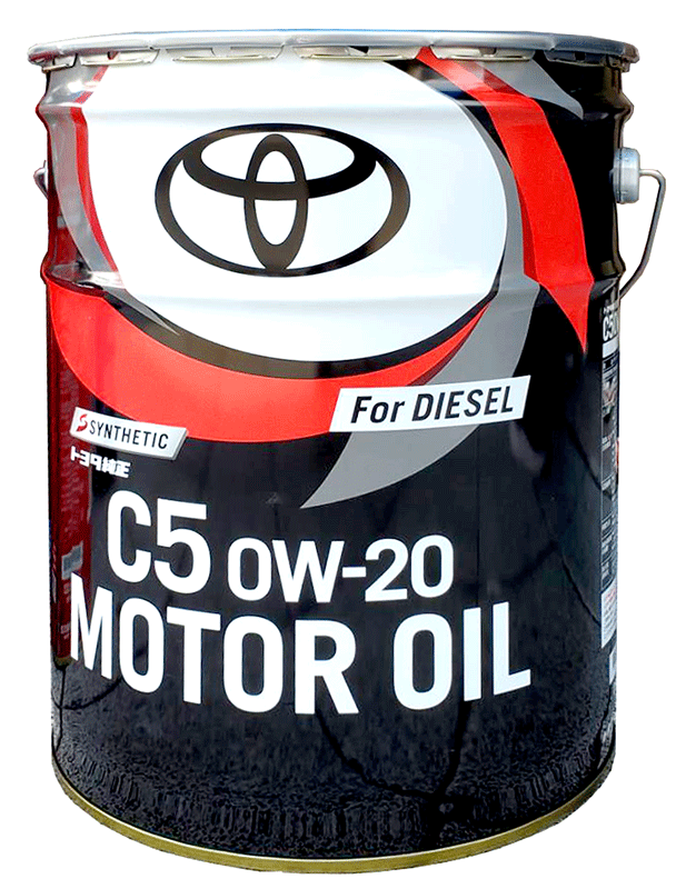 トヨタ C5 0W-20 MOTOR OIL ディーゼル用 Amazon | トヨタ純正エンジンオイル C5 0W-20(ディーゼルエンジン用全