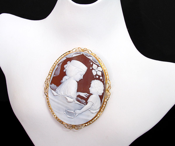 Cormalおまとめ2点KS-095【ジョヴァンニ・トゥルコ】シェルカメオ 楽天市場】ジョバンニ トゥルコ 女性像 シェルカメオ ブローチ