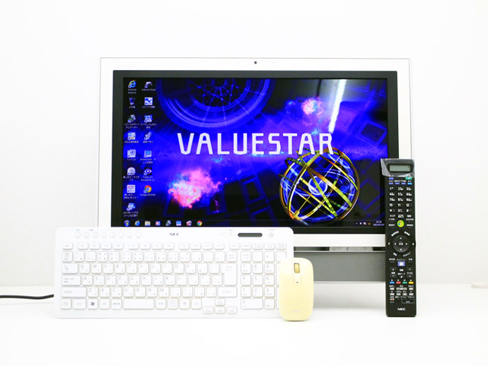 中古 あした容易 貨物輸送無料 液晶ワン体型 インチ 書机トップpc Office供 Windows7 Nec Valuestar N Vn370 Hs6w Pc Vn370hs6w Celeron B815 1 6ghz ストレージ 8gb Hdd 1tb 青碧花輪 C採点 D34 Thierrybruet Com