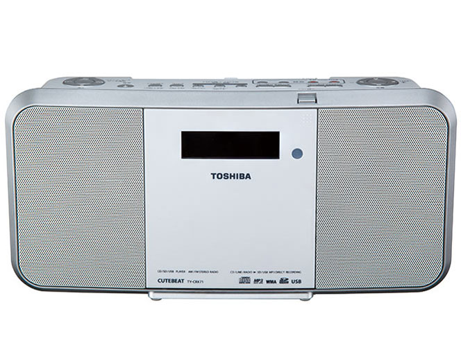 TOSHIBA 東芝 SD/USB/CDラジオ TY-CRX71(W)ホワイト CDラジカセ