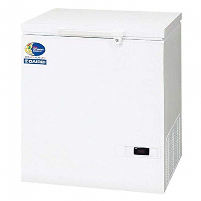 ダイレイ チョスト型百貨店冷凍庫 －６０℃ １３３Ｌ DF-140e Dairei【年月日任ずる不可】