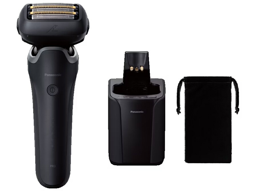 パナソニック メンズシェーバー ラムダッシュPRO 5 ES-L571D-K マットブラック 5枚刃 Panasonic 水洗い 切れ味抜群 清潔 エチケット イケメン 高品質 快適 剃り心地 極上シェービング体験 グルーミング 耐久性 高速シェーバー【・即納・送料無料】