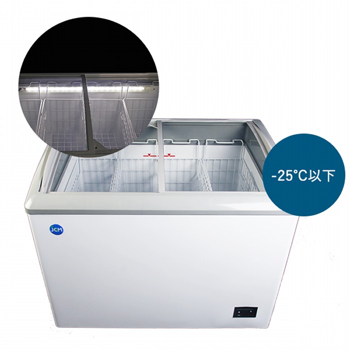 冷凍ショーケース　JCMCS-240L　LED照明付き冷凍庫 JCMオフィシャルショップ / 冷凍ショーケース LED照明付【JCMCS-240L】