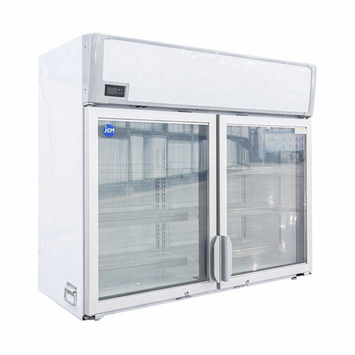 JCMデュアル型冷凍ショーケース（観音扉型）JCMCS-290 290L -20～-25℃ 省エネ ジェーシーエム 【日時指定不可・法人/店舗軒先車上渡し送料無料・沖縄北海道離島送料別途】｜PC FREAK