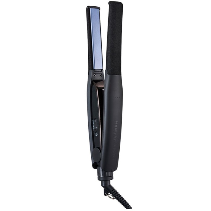 テスコム プロフェッショナル ヘアーアイロン Nis00 K ブラック Nobby By Tescom 即納 送料無料 指先感覚を再現 サロンのアレンジスタイリングを簡単に実現 美容室専売品 Nobby のアレンジ特化型モデルをベースに開発した 高性能アレンジヘアーアイロン 温度メモリー