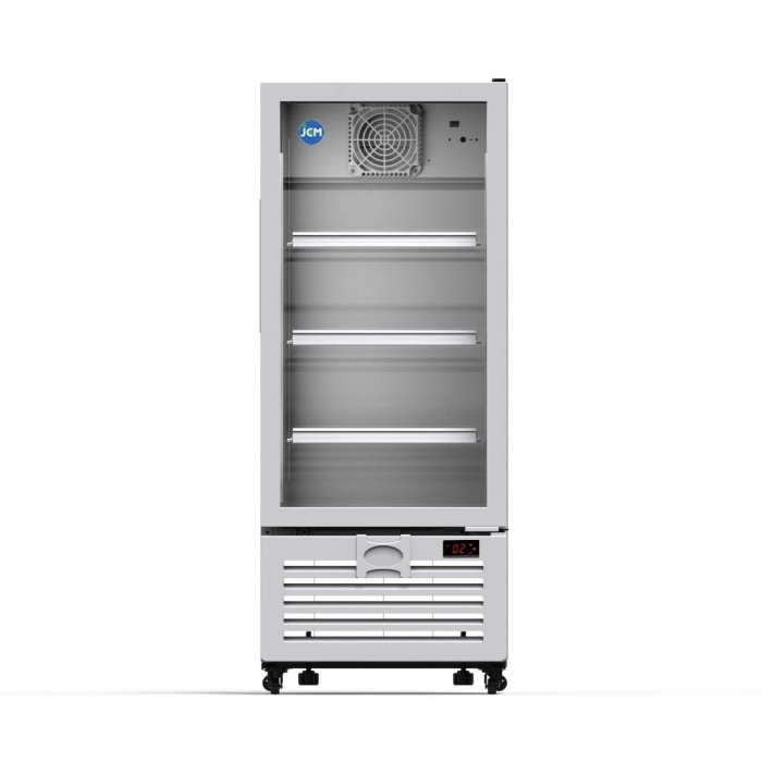 楽天市場】JCM タテ型冷蔵ショーケース 2℃〜12℃ 415L JCMS-415