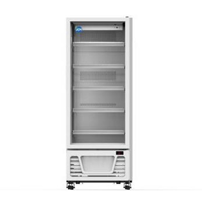 JCM タテ型冷蔵陳列棚 2℃～10℃ 319L JCMS-324 白いこと 電気冷蔵庫【日にち任じる不可・法人/バス発着場軒先車上渡し貨物輸送無料・沖縄北海道離島貨物輸送別途】