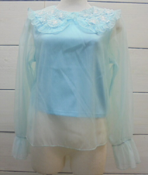 楽天市場】PAR ICI パーリッシィ カントリー刺繍 セーラーブラウス