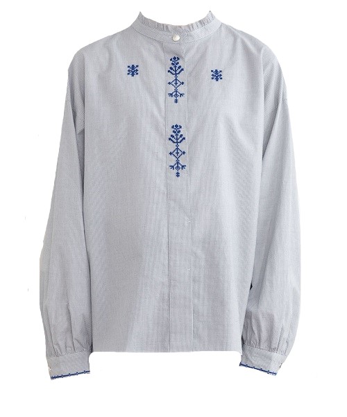 楽天市場】PAR ICI パーリッシィ カントリー刺繍 セーラーブラウス