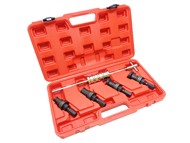 【7月26日までポイントUP】インナーベアリング用 スライディングハンマー セット ビックサイズベアリング対応 24mm-62mm ハブ ベアリング抜き 内掛け ベアリング外し ベアリングプーラー 工具|車とバイクの整備用工具 PeroTools