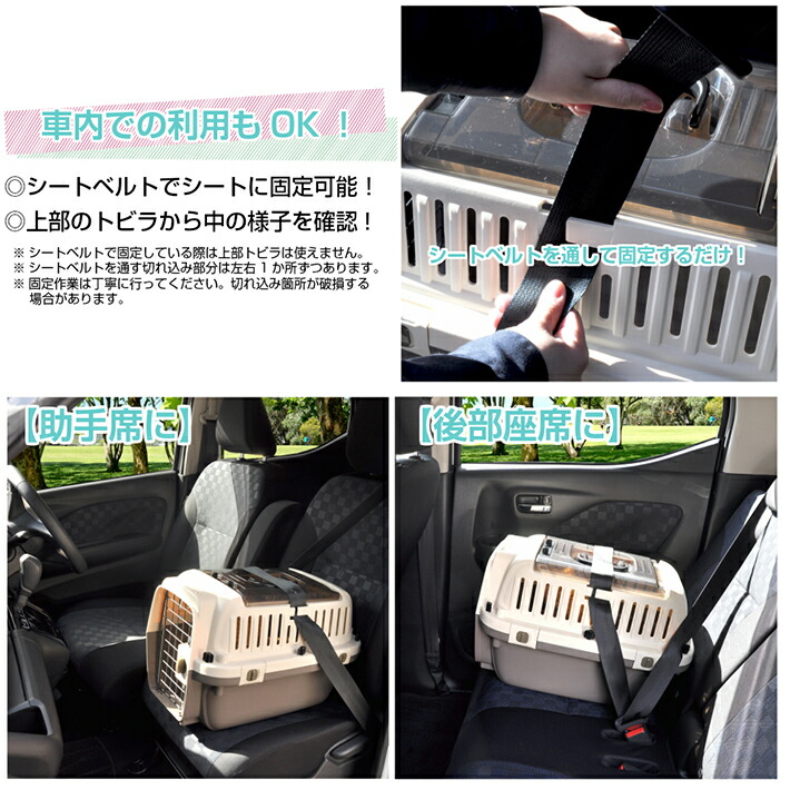 ペットキャリーバッグPM50M小型犬送料無料犬猫ペットキャリーキャリーケースコンテナクレートハードキャリー
