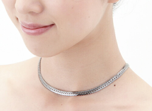 ゲルマコーティングネックレス 杉綾模様  ４０ｃｍ【楽ギフ_荷造り】    貨物輸送無料   10P18Oct13
