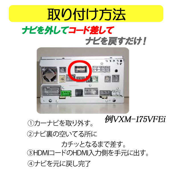 楽天市場 ピカイチ ホンダ ミツビシ ニッサン トヨタ Hdmi接続変換コード 入力端子 Hdmi タイプaコネクターメス 出力端子 Hdmi タイプeコネクターオス Iphoneやipodで動画再生 175vfei 165vfei 165vfni 155vfi 155vfni 145vfni 145vfi 公式 ピカイチ楽天市場店