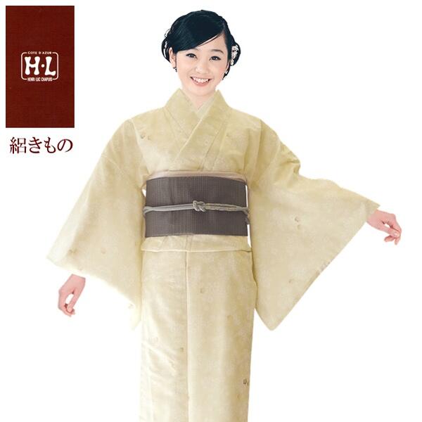 楽天市場】【単衣きもの】H・L 着物 小紋【着物単品】ダスティ