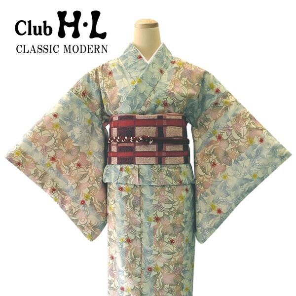 小紋　フルセット　薔薇　レトロ可愛い　お出掛け　お買い物　着物　H0 小紋 フルセット 薔薇 レトロ可愛い お出掛け お買い物 着物 H0