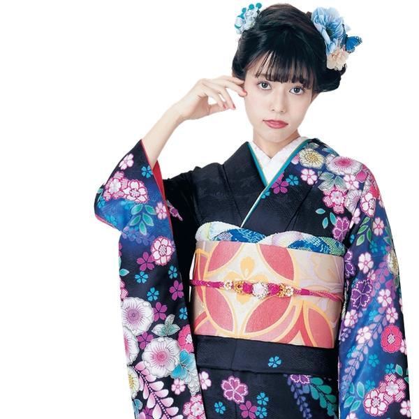 楽天市場】【振袖着物】【単品】H.L 洗える着物 振袖 ダスティカラー