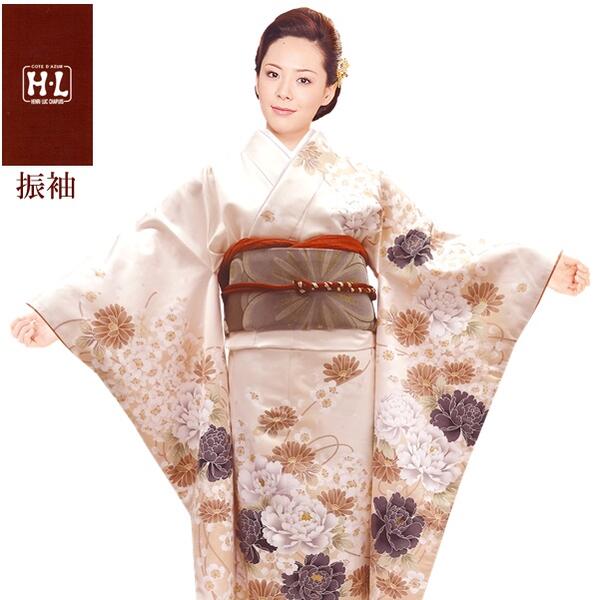 楽天市場】【振袖着物】【単品】H.L 洗える着物 振袖 ダスティカラー