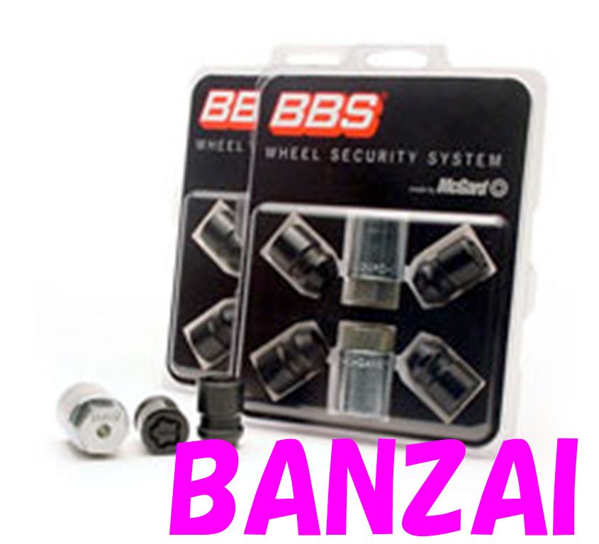 BBS 正規品 インストレーションキット M12xP1.25/P1.5 ブラック