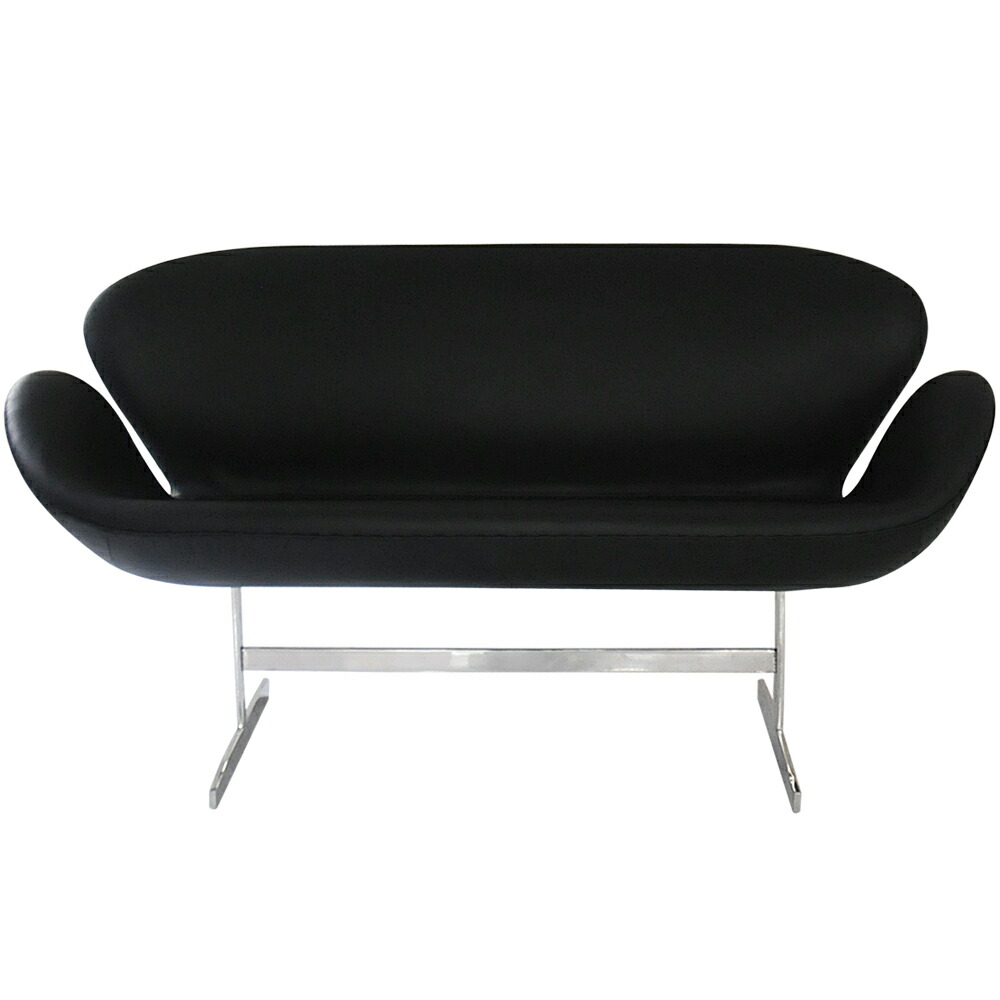 Arne Jacobsen Swan Sofa Total Leather Aniline Specifications Brown Swansofa Swansea