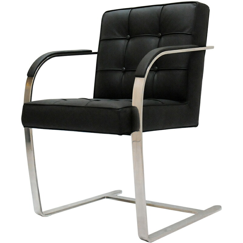 ブルーノチェア キルティングレザー brno chair ブラック イタリア brno-black2-800.jpg