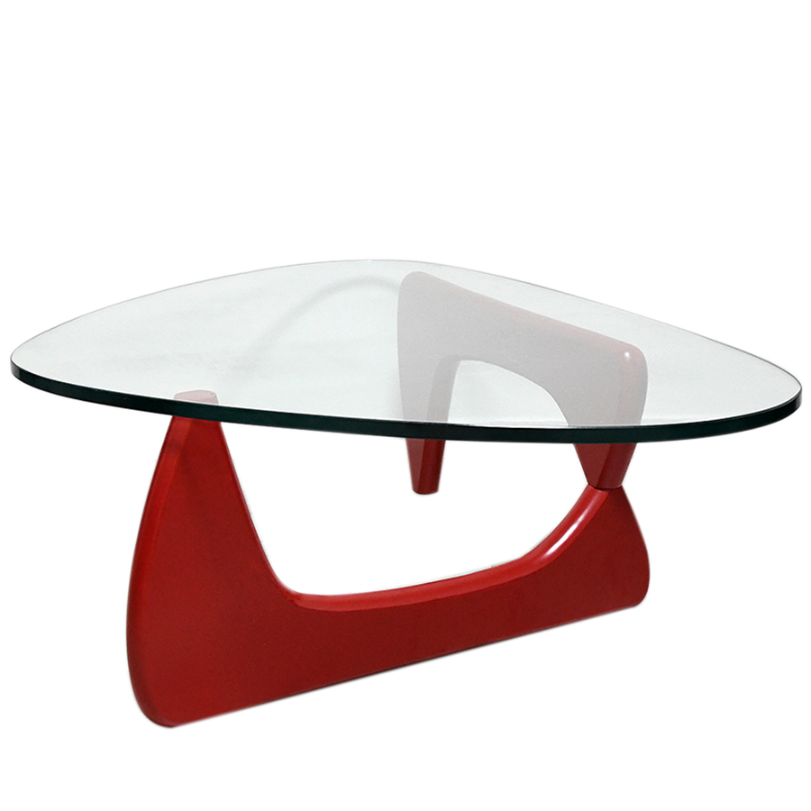 楽天市場】コーヒーテーブル イサムノグチによるデザイン ガラス天板 