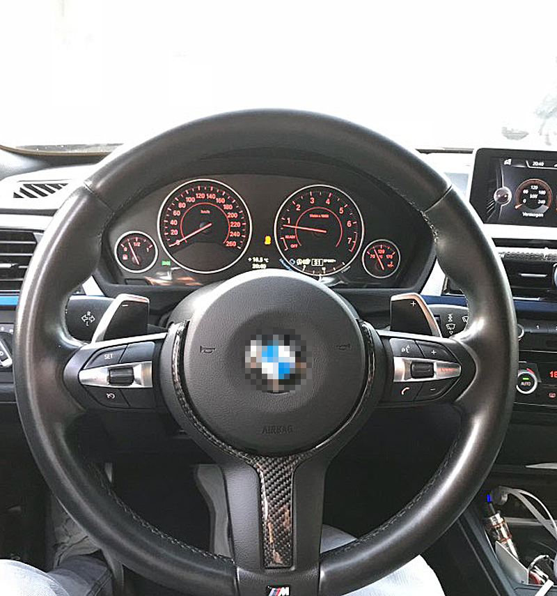 【楽天市場】BMW カーボン製 ステアリングトリム 純正交換タイプ Mスポーツ専用 F10 F11 F15 F16 F20 F21 F22