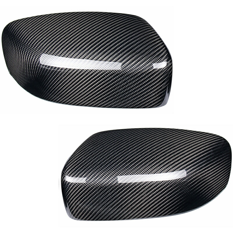 マセラティ用 ギブリ用 クアトロポル用　2014年～ カーボン製ミラーカバー リアルカーボン carbon mirrorcover｜プレジャー