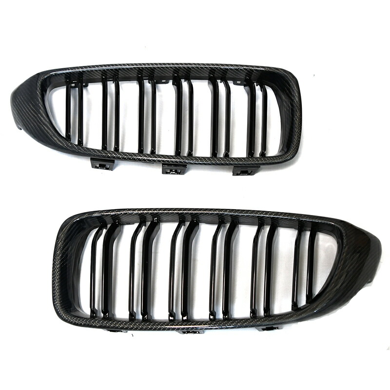 楽天市場】BMW用 カーボン製 キドニーグリル フロントグリル 左右  