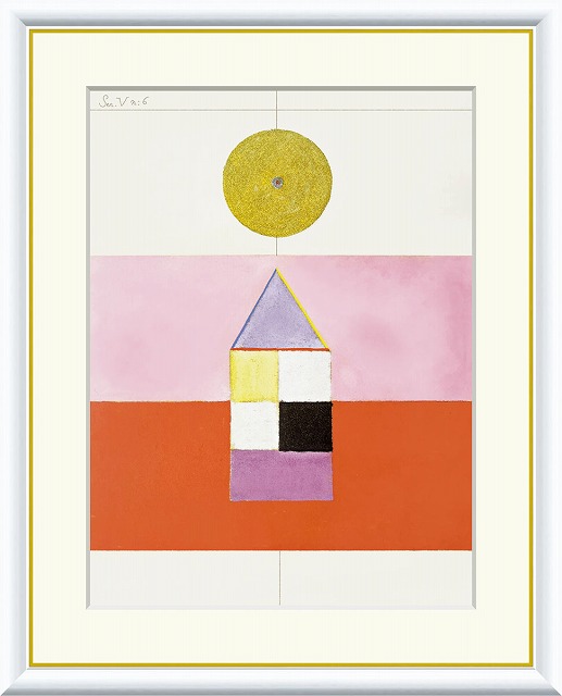 世界の名画　クリント シリーズ5 No.6 3サイズ F8 F6 F4 SeriesV No.6　手彩仕上 高精細巧芸美術画 インテリア　額装　アート　ギフト　絵画　おしゃれ 額縁 複製版画 額絵　油絵