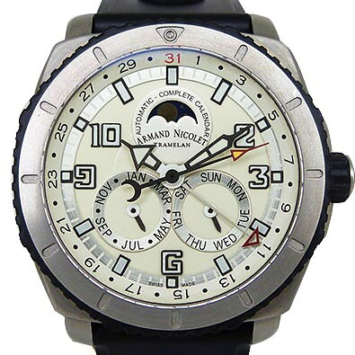 アルマンニコレ【ARMAND NICOLET】 T612A-AG-G9610 コンプリートカレンダー チタン OH済【中古】|PLUS ONE