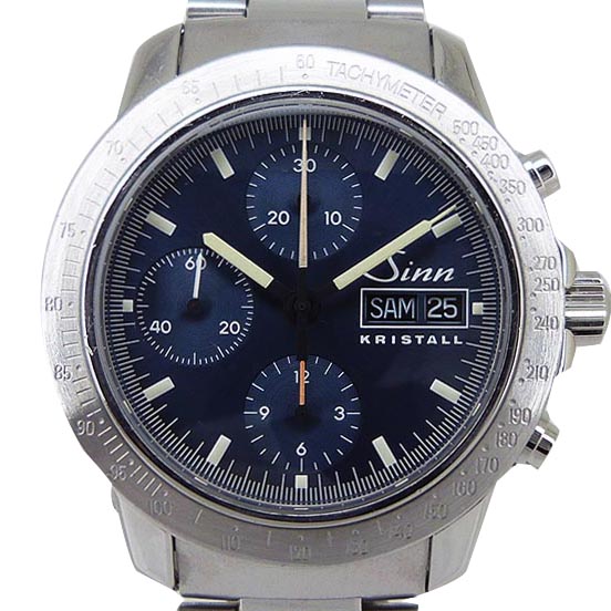 楽天市場】ジン【Sinn】 クロノグラフ チタン QZ【中古】 : PLUS ONE