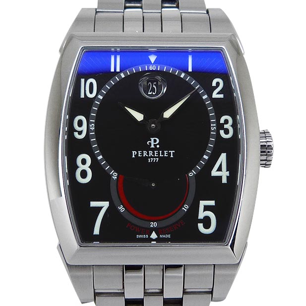 楽天市場】ペルレ PERRELET エアーツェルマット2 デイト 自動巻き