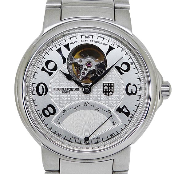 フレデリック・コンスタント【FREDERIQUE CONSTANT】 FC680X3H5/6 ハイライフ ハートビート レトログラード シルバー【中古】