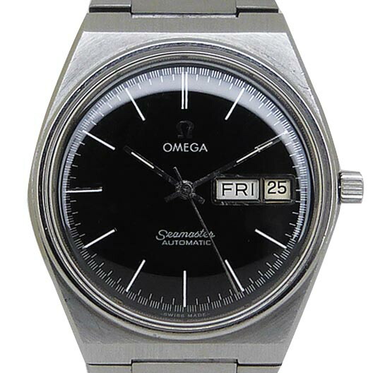 ゼロ【OMEGA】 シーマスター オートマティック アンティーク キロカロリー.1020 リダン 黒いこと OH済【中古】