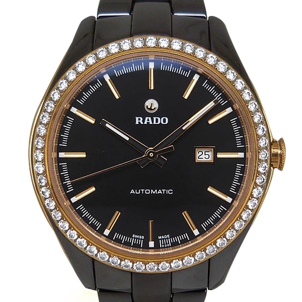 ラドー【RADO】 R32177302 ハイパークローム 金剛石 オートマティック 制限事項600本【中古】