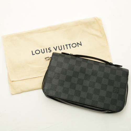 バッグ ビジネス 美品 財布 ケース Louis メンズ カードケース ヴィトン ルイヴィトン ジッピーxl ブラック ブランド ギフト Vuitton ダミエグラフィット N41503 ラウンドファスナー 財布 トラベルケース ロングウォレット レザー メンズ 黒 ブラック ノワール 中古