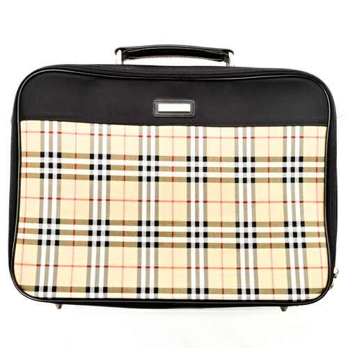 美品 バーバリー Burberry ブリーフケース ビジネスバッグ 2way ノバチェック 書類鞄 メンズ 茶 ベージュ ブラウン ブラック 中古 P Truepaydayloan Ca