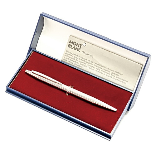 新品同様 モンブラン Montblanc ボールペン ノブレス 1928 プラチナプレート ノック式 ステンレス レア ビジネス 仕事 手帳 高級筆記具 メンズ レディース ユニセックス 貴重 小物 銀 シルバー 中古 R Mozago Com