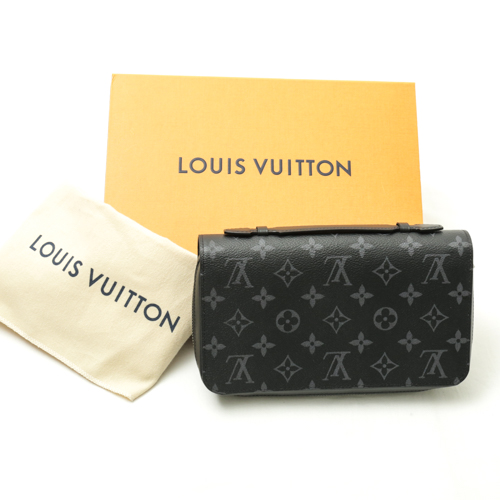 極美上品さ ルイヴィトン Louis Vuitton ジッピーxl モノグラム星食 M トラヴェル案件 蟇口 ラウンドジッパー 凝乳ケース ウォレット なめし メンズ 罪人 墨染め ノワール ブラック 中古 R 商標名 ヴィトン 頭財布 袋 かばん クラッチ 甲殻 幣物