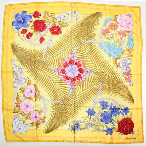 楽天市場】エルメス HERMES スカーフ カレ90 シルク COLS VERTS マガモ