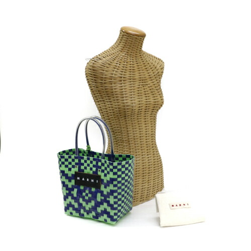 超美品!MARNI マルニ カゴバック グリーン カーキ MARNI（バッグ ・ グリーン・カーキ/緑色系）のフリマアイテム一覧