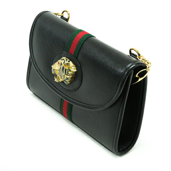 GUCCI(グッチ)ラジャ タイガーヘッド チェーンショルダーバッグ KK522-