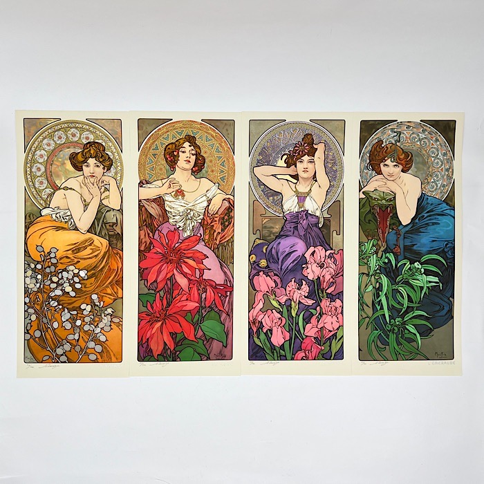 楽天市場】アルフォンス・ミュシャ インペリアル Imperial シルク