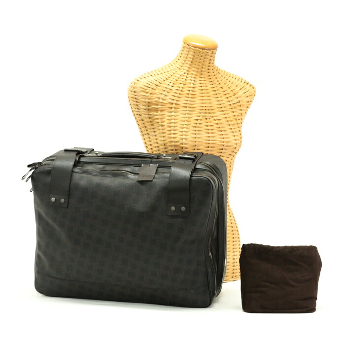 【ABランク】 ダンヒル dunhill ディーエイト 24 アワーズ ケース アタッシュケース PVC レザー FO8000A トラベルバッグ トランク 旅行かばん 書類かばん ビジネスバッグ スーツケース メンズ ダークブラウン 中古 mas01006｜p.o.s.h. Online Store 店 19,832円