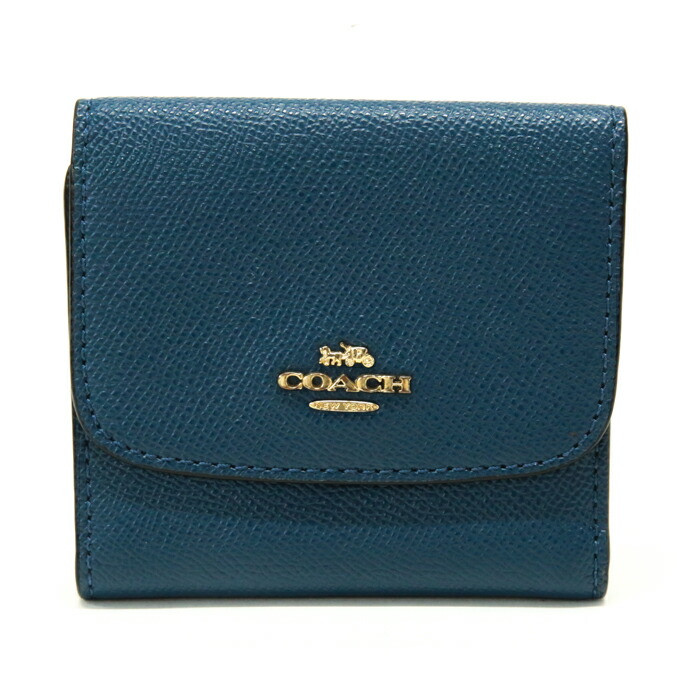 楽天市場】コーチ 財布 スモール フラップ ウォレット レザー 革