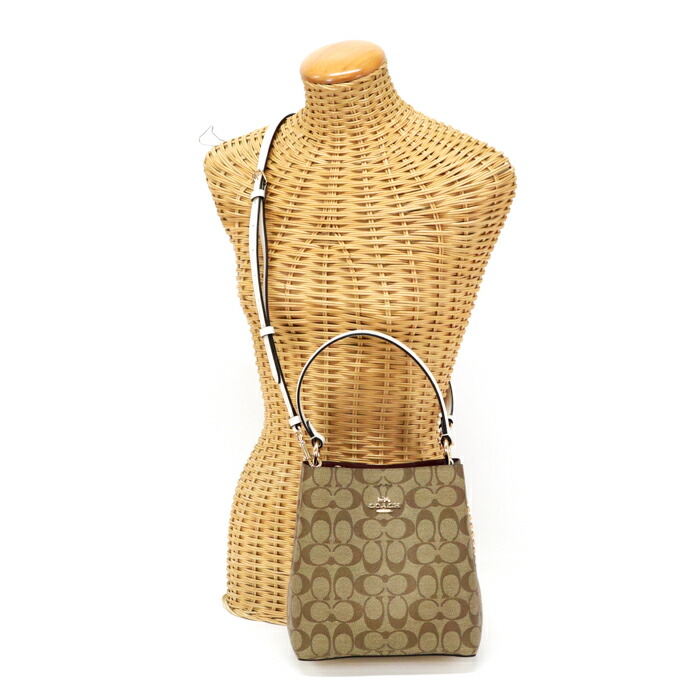 楽天市場】コーチ COACH ハンドバッグ PVC / レザー シグネチャー